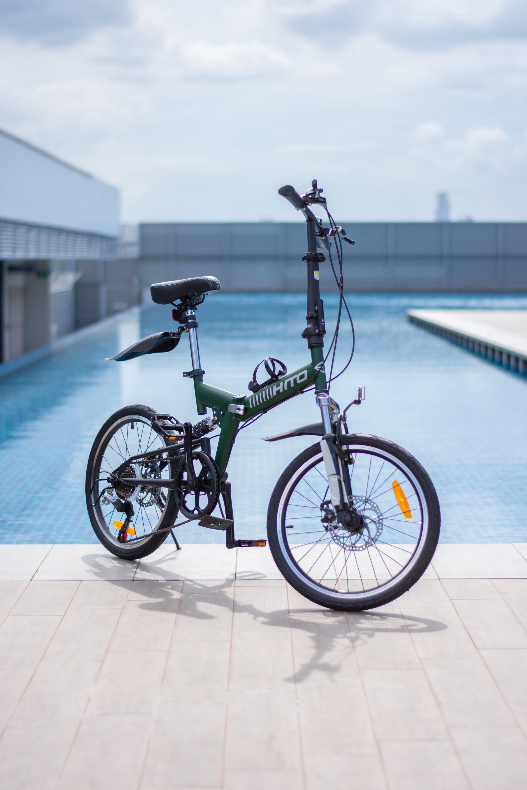 Hito folding bike origin sale